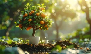 how to feed potted fruit trees