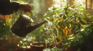 watering schedule for potted fruit plants