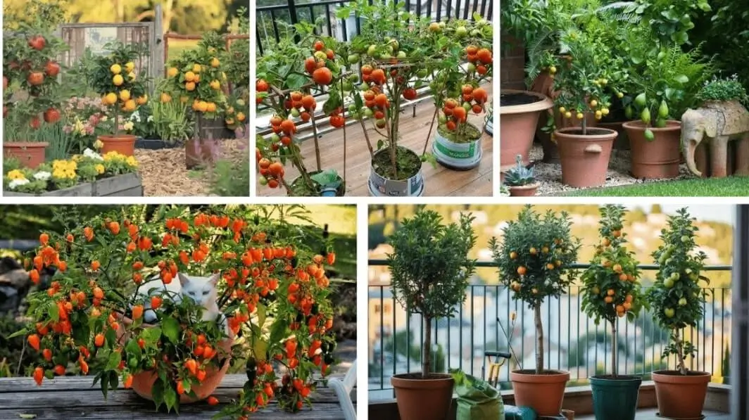 Watering Fruit Trees in Summer
