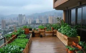 balcony fruit gardening