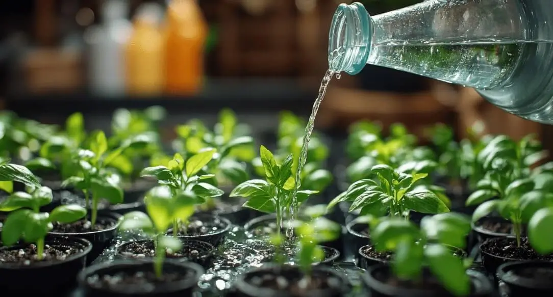 best way to water potted fruit trees