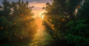 sunlight requirements for citrus in containers