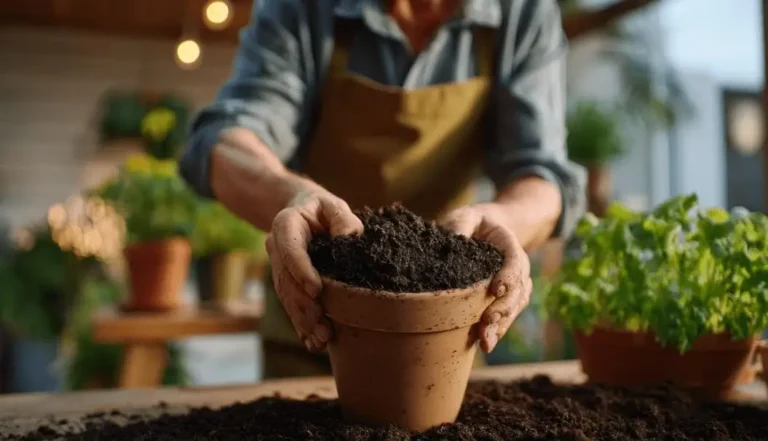 How to refresh old potting soil