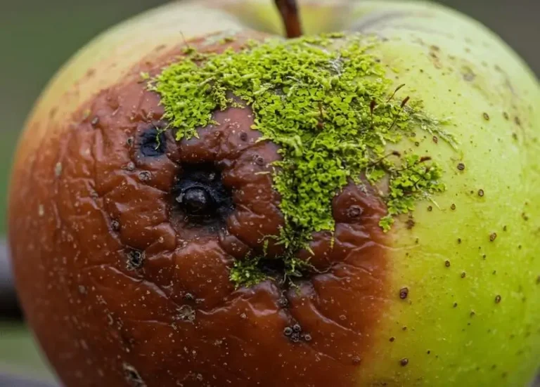 Mold Growth on Fruit Tree Soil