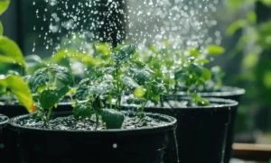 Poor Water Absorption in Pots