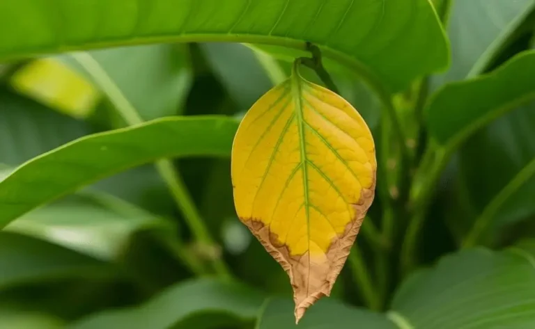 Potassium Deficiency and Poor Fruiting