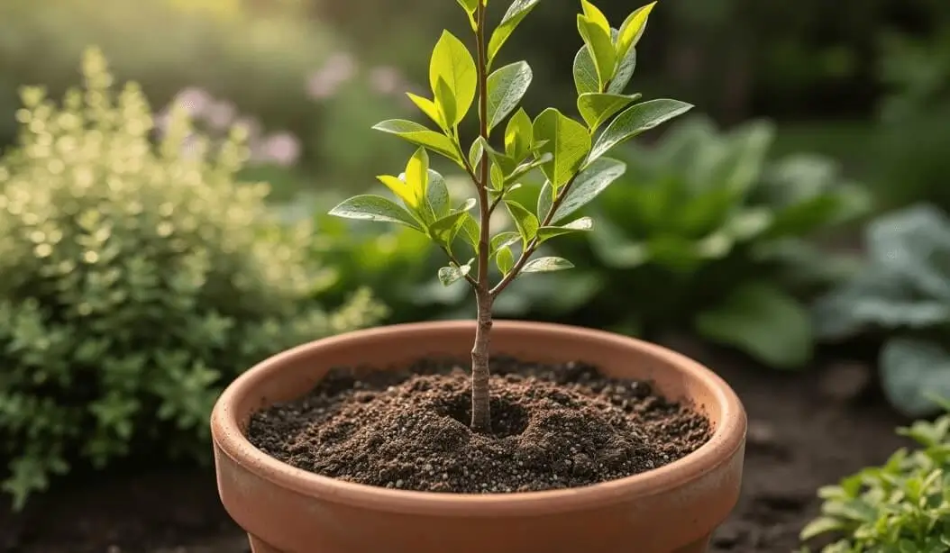 Slow Growth of Fruit Trees in Containers