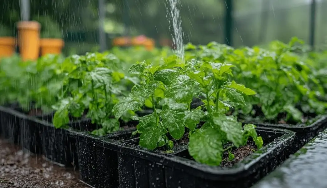Watering Problems in Plastic Containers