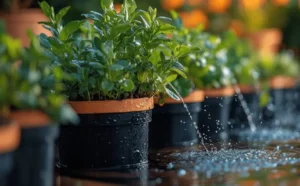 Watering problems in small pots