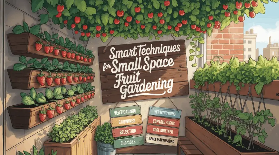 small space fruit gardening