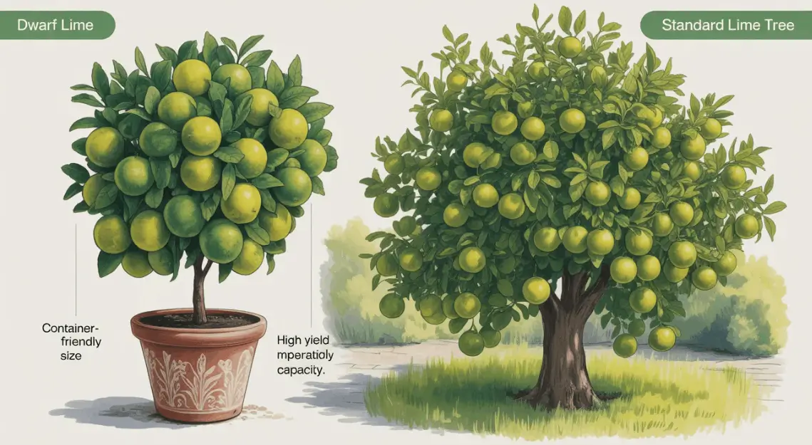 choosing the right lime tree variety