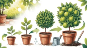 how to grow a lime tree in a pot