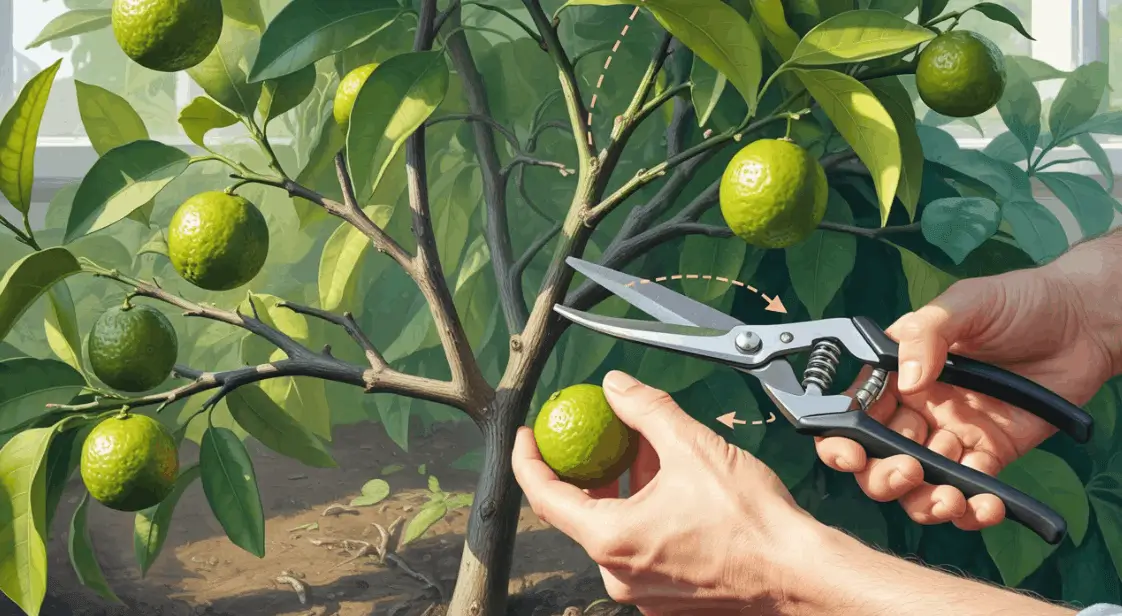 how to grow a lime tree in a pot