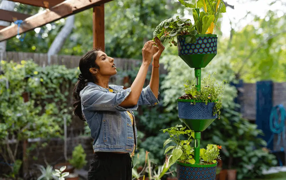 Install Tiered Planters